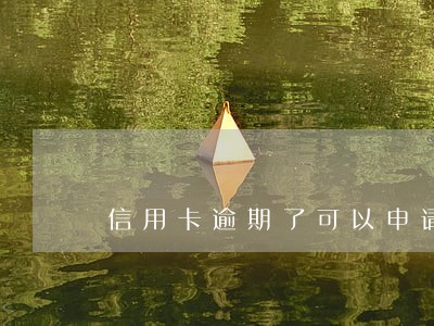 信用卡逾期了可以申请拍拍贷吗 信用卡逾期了可以申请拍拍贷吗