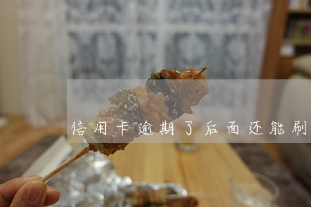 信用卡逾期了后面还能刷吗 信用卡逾期了后面还能刷吗
