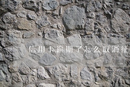 信用卡逾期了怎么取消征信 信用卡逾期了怎么取消征信