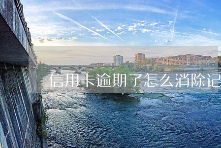 信用卡逾期了怎么消除记录 信用卡逾期了怎么消除记录