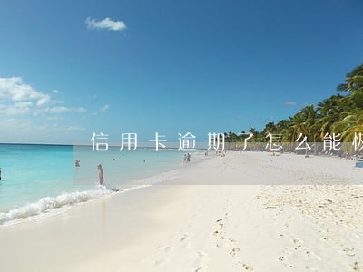 信用卡逾期了怎么能恢复征信 信用卡逾期了怎么能恢复征信