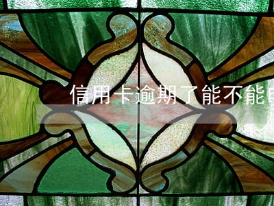 信用卡逾期了能不能申请延期 信用卡逾期了能不能申请延期