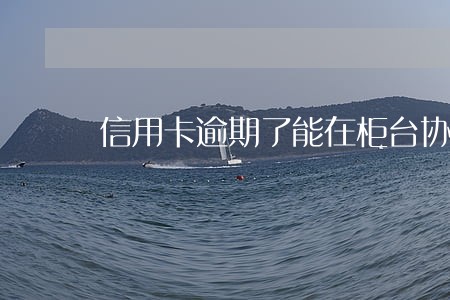 信用卡逾期了能在柜台协商吗 信用卡逾期了能在柜台协商吗
