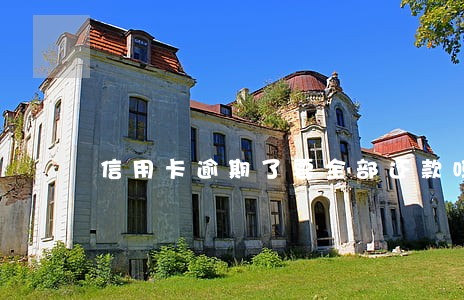 信用卡逾期了要全部还款吗 信用卡逾期了要全部还款吗