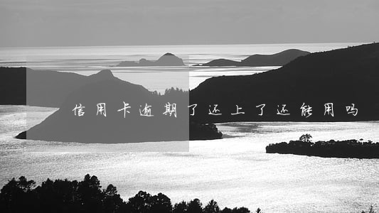 信用卡逾期了还上了还能用吗 信用卡逾期了还上了还能用吗