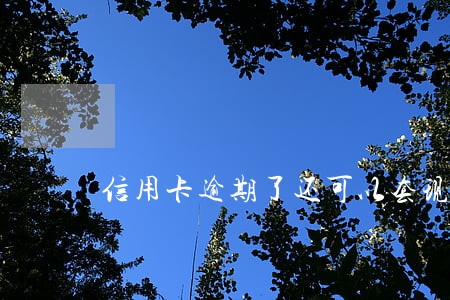 信用卡逾期了还可以套现吗 信用卡逾期了还可以套现吗