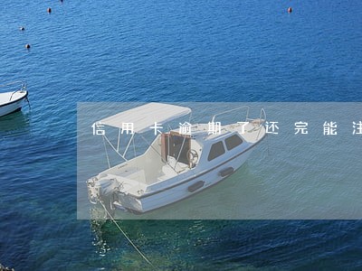 信用卡逾期了还完能注销吗
