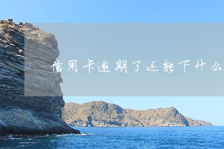 信用卡逾期了还能下什么网贷 信用卡逾期了还能下什么网贷