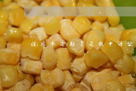 信用卡逾期了还能申请公积金吗