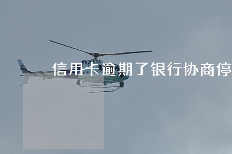 信用卡逾期了银行协商停息挂账 信用卡逾期了银行协商停息挂账