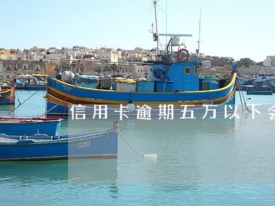 信用卡逾期五万以下会判多久 信用卡逾期五万以下会判多久