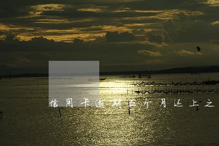 信用卡逾期五个月还上之后多久可以用