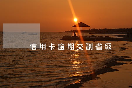 信用卡逾期交副省级 信用卡逾期交副省级