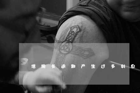 信用卡逾期产生过多利息 信用卡逾期产生过多利息
