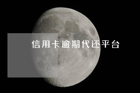 信用卡逾期代还平台 信用卡逾期代还平台