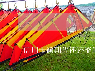 信用卡逾期代还还能刷出来嘛