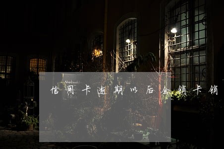 信用卡逾期以后会销卡销户吗