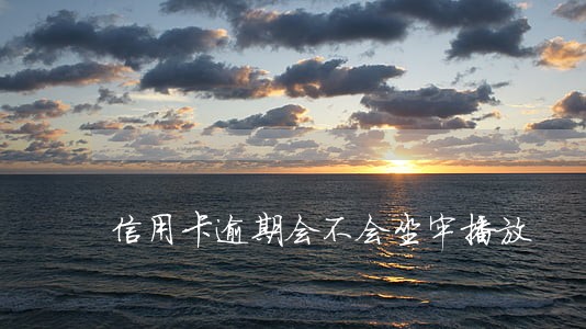 信用卡逾期会不会坐牢播放 信用卡逾期会不会坐牢播放