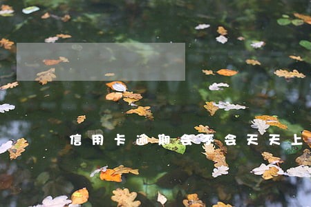 信用卡逾期会不会天天上门
