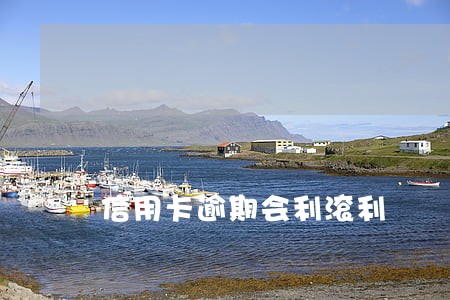信用卡逾期会利滚利