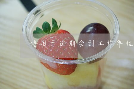 信用卡逾期会到工作单位找人吗