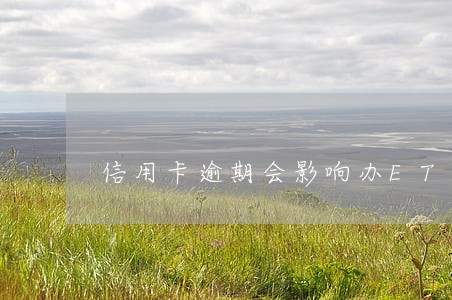 信用卡逾期会影响办ETC吗