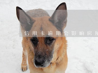 信用卡逾期会影响房屋卖吗 信用卡逾期会影响房屋卖吗