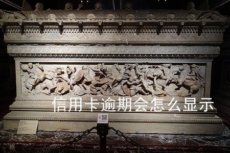 信用卡逾期会怎么显示
