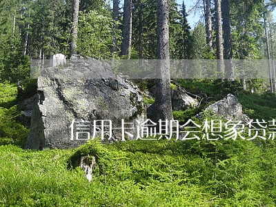 信用卡逾期会想象贷款吗 信用卡逾期会想象贷款吗