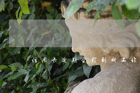 信用卡逾期会打到新工作单位吗 信用卡逾期会打到新工作单位吗