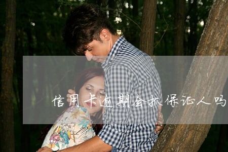 信用卡逾期会抓保证人吗