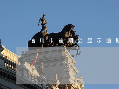 信用卡逾期会显示逾期吗 信用卡逾期会显示逾期吗