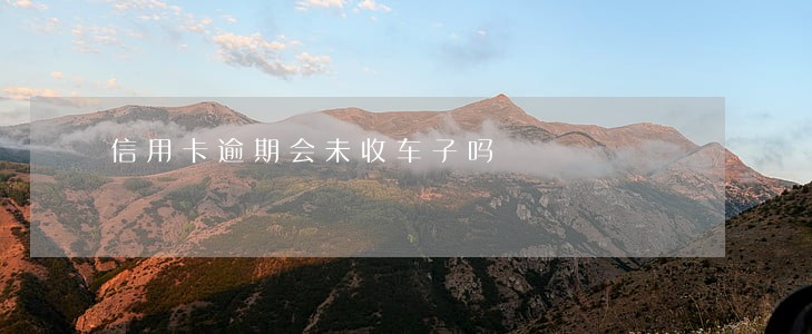 信用卡逾期会未收车子吗