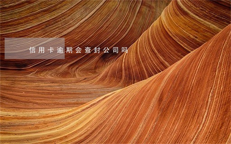 信用卡逾期会查封公司吗 信用卡逾期会查封公司吗