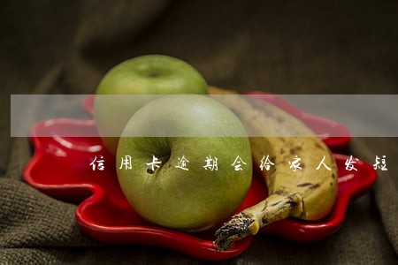 信用卡逾期会给家人发短信吗 信用卡逾期会给家人发短信吗