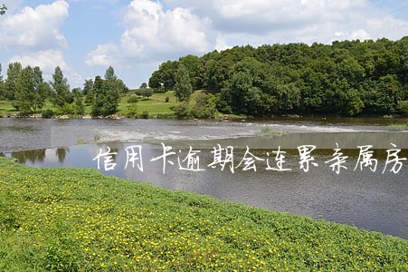 信用卡逾期会连累亲属房产么