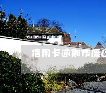 信用卡逾期作废还款 信用卡逾期作废还款