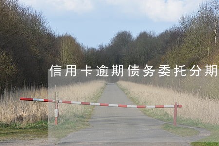 信用卡逾期债务委托分期 信用卡逾期债务委托分期