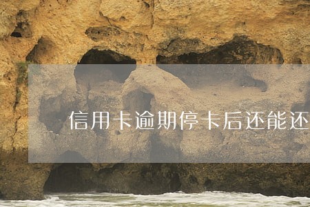 信用卡逾期停卡后还能还款吗 信用卡逾期停卡后还能还款吗