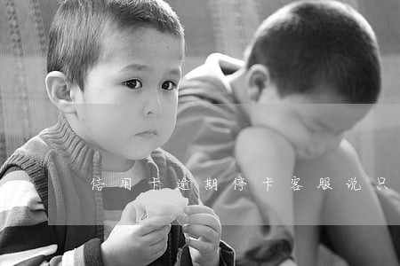 信用卡逾期停卡客服说只能注销 信用卡逾期停卡客服说只能注销