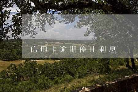 信用卡逾期停止利息 信用卡逾期停止利息