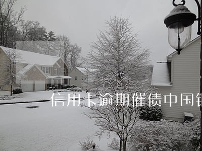 信用卡逾期催债中国银联保监会