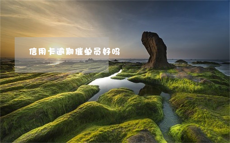 信用卡逾期催单员好吗