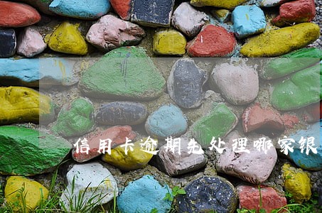信用卡逾期先处理哪家银行 信用卡逾期先处理哪家银行