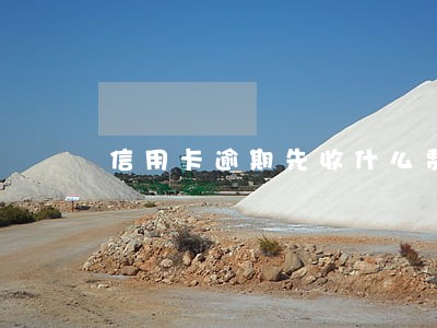 信用卡逾期先收什么费