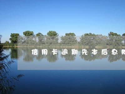 信用卡逾期先本后息依据 信用卡逾期先本后息依据