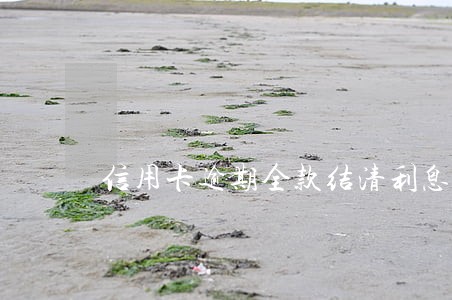 信用卡逾期全款结清利息减免 信用卡逾期全款结清利息减免