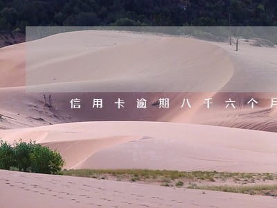 信用卡逾期八千六个月会怎样 信用卡逾期八千六个月会怎样