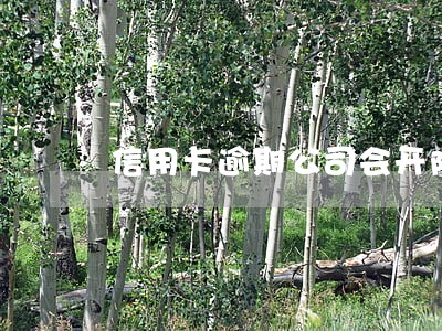 信用卡逾期公司会开除 信用卡逾期公司会开除