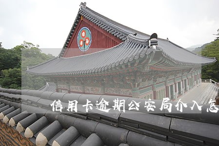 信用卡逾期公安局介入怎么办 信用卡逾期公安局介入怎么办